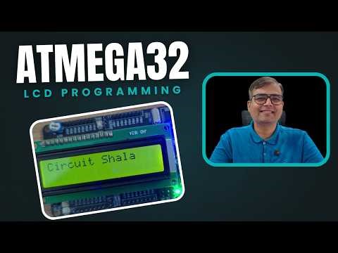 ATmega32 LCD Interfacing Tutorial | 16x2 LCD Programming in AVR Microcontroller