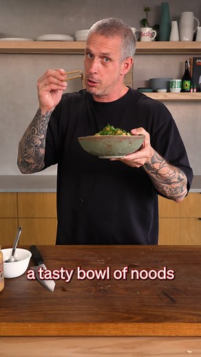 5 Minute Peanut Butter Ramen | Andy cooks