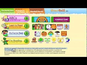 StarFall.com Presentation