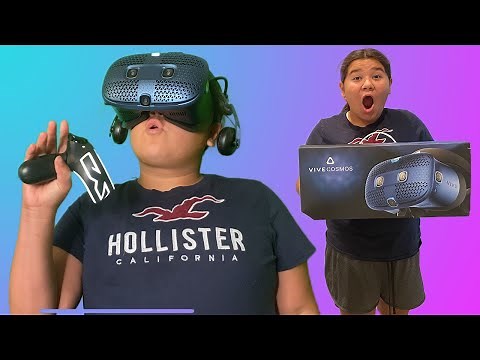 Unboxing My New HTC Vive Cosmos - Roblox VR headset