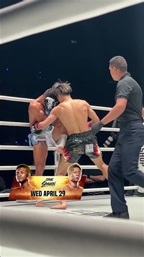 FLAWLESS🦵Hyu takes on Taiki Naito at ONE SAMURAI 1!