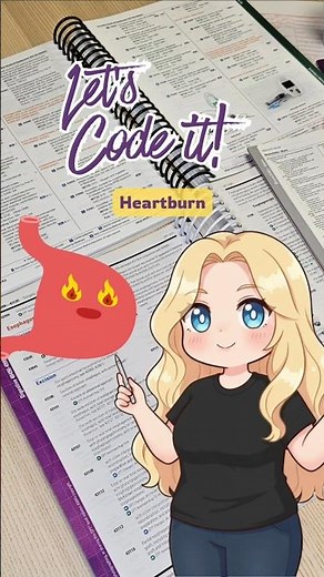 How to Look Up the ICD-10-CM Code for Heartburn #medicalcoding