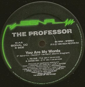The Professor - You Are My Words