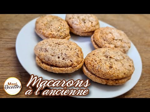 Macarons à L'Ancienne - Recette Facile et Rapide
