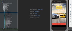Car Rental System In ANDROID With Source Code - Source Code & Projects