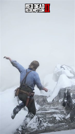 GTA 5 vs RDR2 - Falling From a Cliff