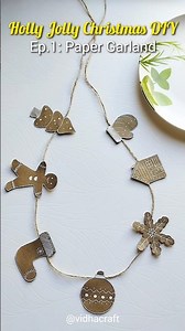 Holly Jolly Christmas DIY | Episode 1 | Paper Garland