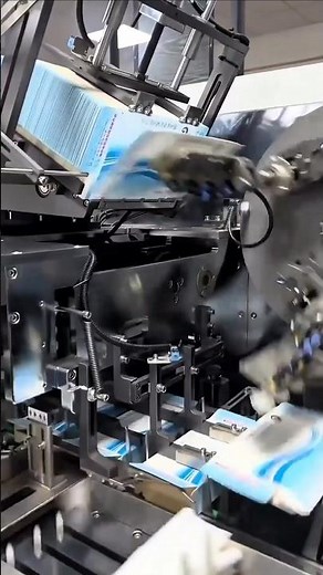 High-Speed Cartoning Machine for Box Packaging #packagingtech #automation #factoryprocess