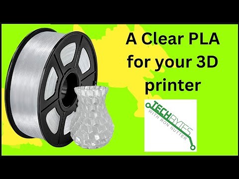 A Transparent PLA Filament for your 3D Printer