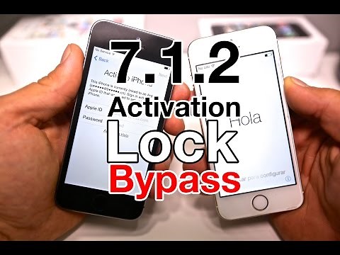 NEW 7.1.2 Activation Lock Bypass