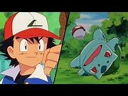 Bulbasaur joins Ash! - Pokémon- Indigo League - Official Clip