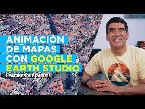 EASY and FREE Map Animation ► With Google Earth Studio