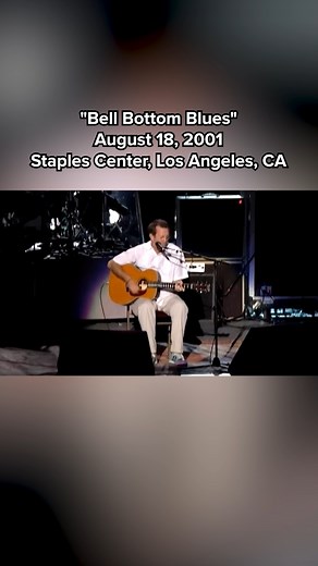 On this day in 2001: Eric and his band played their second night at Crypto.com Arena (then known as Staples Center) in Los Angeles, California to close out the Reptile Tour; they were joined by Billy Preston on the organ as well. This performance of "Bell Bottom Blues," along with the rest of the concert, was filmed and recorded for the release of Eric's live album 'One More Car, One More Rider.' | Eric Clapton