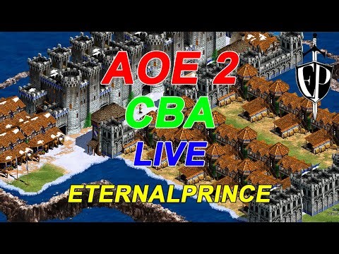 🔴 AOE2 LIVE Age of Empires 2 Definitive Edition - Custom Scenario - CBA