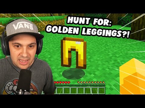 Get the GOLDEN PANTS in Minecraft!