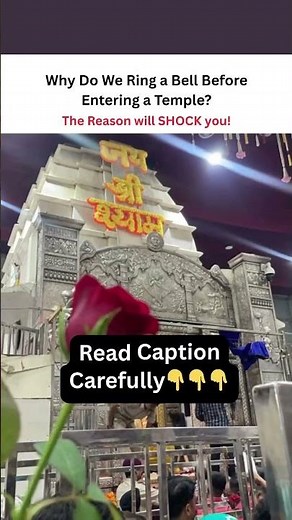 🔔 Why Do We Ring a Bell Before Entering a Temple? The Hidden Occult Science Behind It…