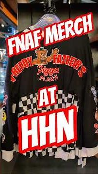 All the FNAF merch we saw at Halloween Horror Nights! #fnaf #fivenightsatfreddys #hhn #freddyfazbear