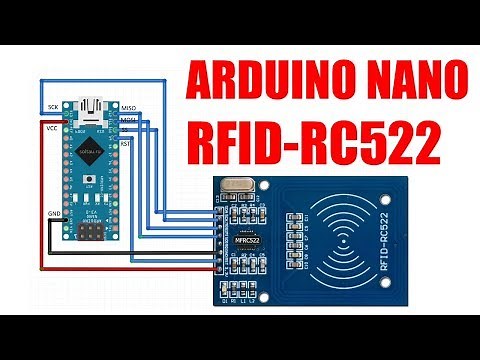 Arduino Nano + RFID-RC522 - Arduino Tutorial