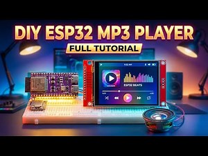 I made Mp3 Player w Esp32 and DfPlayer from scratch