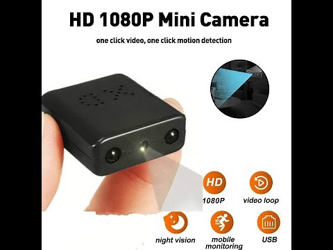 How use XD mini camera | small camera in the world | full HD small camera | XD mini camera review
