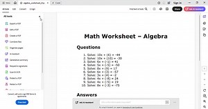 Algebra 1 Bundle, Printable Worksheets   Answer Keys, Study and Practice Pack for Homeschool & Classroom - Etsy Canada