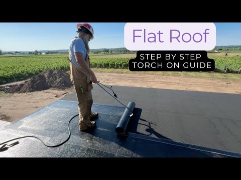 Two-Ply Modified Roof Installation (Step-by-Step Torch-On Guide)
