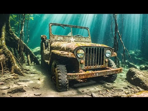 WWII Willys MB Jeep Found Underwater in a Jungle Cave Full Restoration