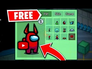 HOW TO GET FREE YOUTUBE PET IN AMONG US!