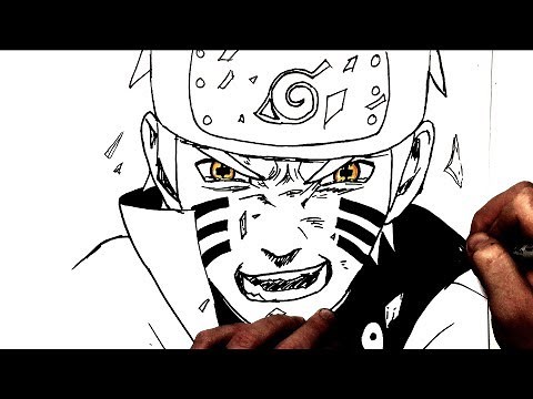 How to Draw Naruto | Step By Step