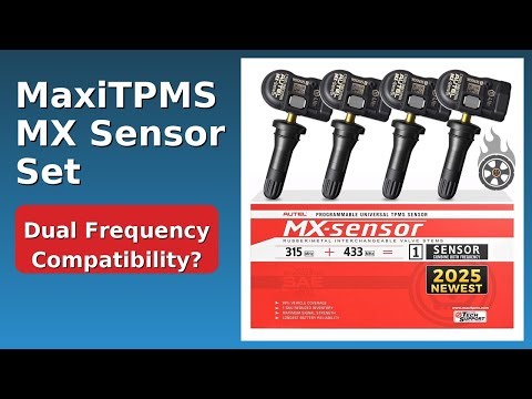 REVIEW (2025): MaxiTPMS MX Sensor Set. Features.