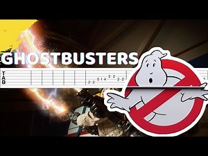 Ghostbusters - Theme (Guitar Tab/Tutorial)