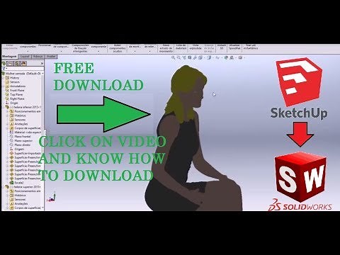 Export SketchUp File to SolidWorks (English)