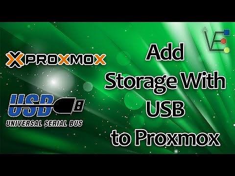 Adding a USB Storage Drive to Proxmox