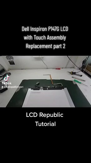 Guide How to Replace Screen of Dell Inspiron 14 7415 #lcdrepublic #lcdrepublictutorial #laptoprepair #laptoprepairshop #laptopscreen #laptopscreenreplacement #dellscreen #dellinspiron @Stella Georgia Sofia @LCDRepublic @lukasDgreat @LCD Republic