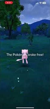 Catching Mew in Pokémon Go