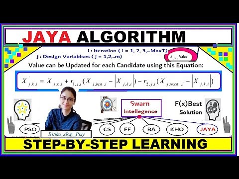 Learn JAYA Optimization Algorithm Step-by-Step with Example |Metaheuristic Algorithms[1/2]~xRay Pixy