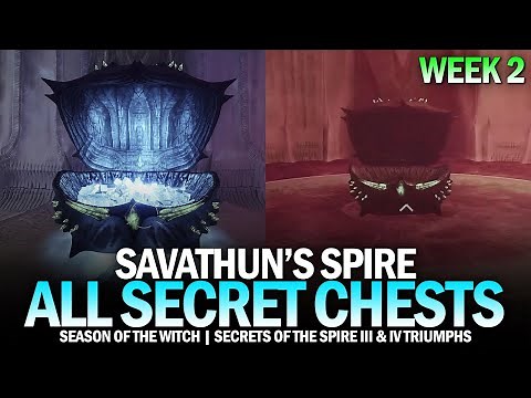 All Savathun's Spire Secret Chests Location Guide (Week 2) [Destiny 2]