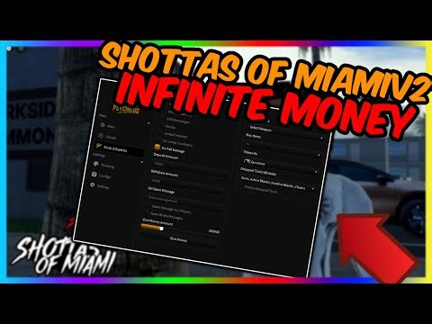*OP*⚡️SHOTTAS OF MIAMI V2 SCRIPT/HACK (INF MONEY!)⚡️| (Roblox)