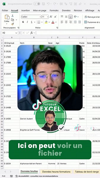 Structurer ses données Excel pour une meilleure productivité