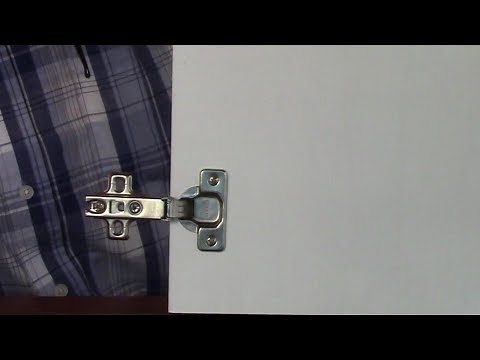 How to install European hinges