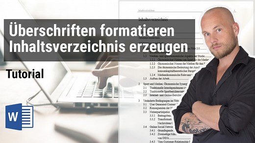 Inhaltsverzeichnis in Word erstellen: So klappt es in 4 Schritten