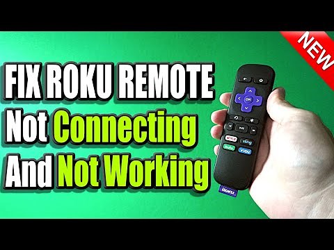 5 Ways to Fix Roku Remote Not Working or Not Connecting (Easy Method)