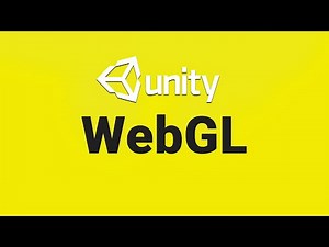WebGL Export in Unity 2020