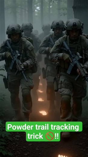 powder trail tracking trick 🚫!!#ytshorts #shortvideo