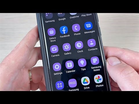 How to Change COLOR PALETTE on Samsung Galaxy S22 / S22+ / S22 Ultra