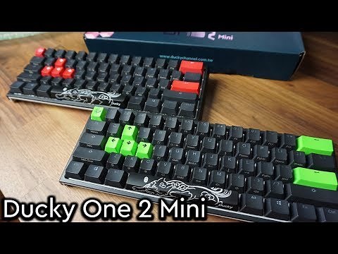 Ducky One 2 Mini Review! (Cherry MX Silver & Cherry MX Silent Red Switches)