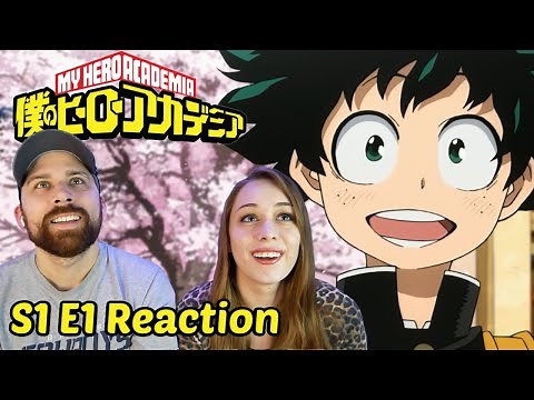 Watching My Hero Academia For The First Time!!