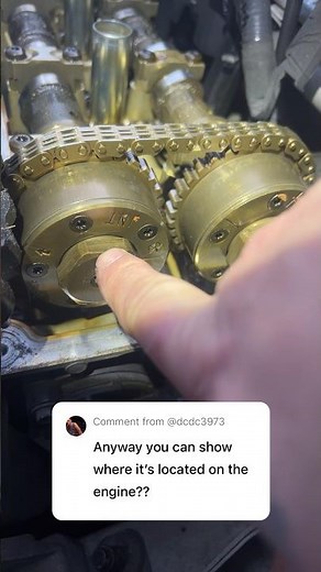 Chrysler 3.6 L oil control valve location #automobile #mechanic