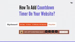 How to Add a Countdown Timer Widget to Any Website