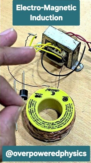 Electro magnetic induction | Emi | alternating current #electromagnetic_induction #class12 #shorts